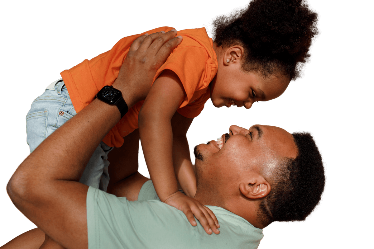 Parent and child learning together